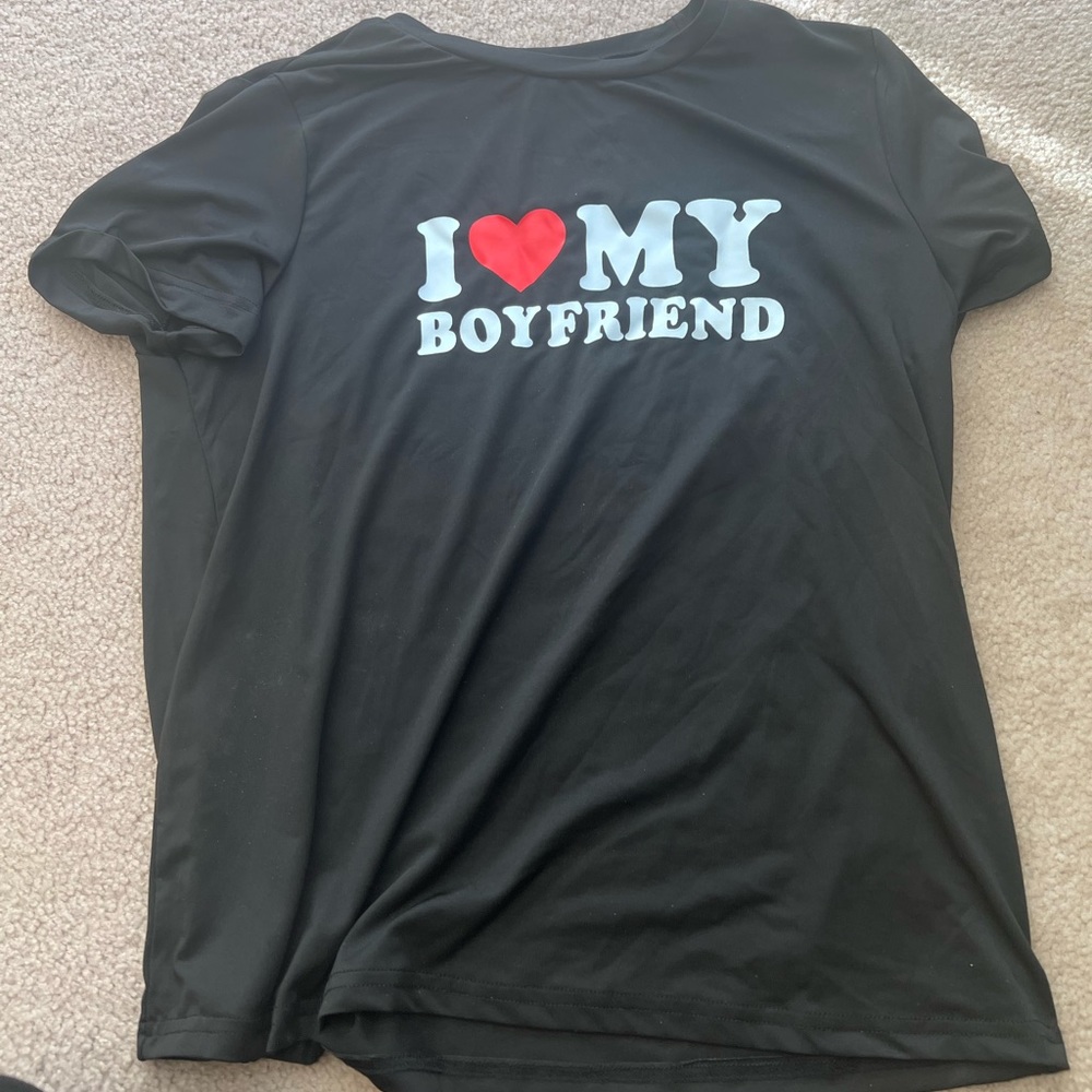 i love my bf shirt
